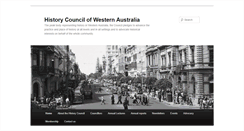 Desktop Screenshot of historycouncilwa.org.au