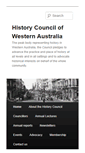 Mobile Screenshot of historycouncilwa.org.au